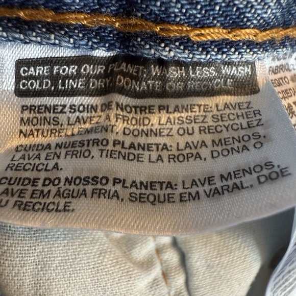 Vintage Levis 501 Jeans Men's 33X32 (32X30.5) Blue Button Fly Made USA Denim 90s - Picture 9 of 16